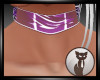 Purple Plastic Choker