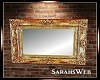 Gold Ornate Wall Mirror
