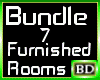 [BD] 7 Furnished Rooms