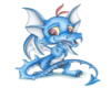 blue dragon cute