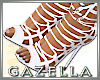 G* Tied White Heels