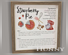 H. Strawberry Pie Framed