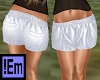 !Em White Gym Shorts