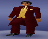 MAROON AND GOLD TUX