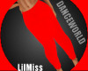 LilMiss Red Sweats