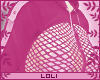 L♥ Pink Crop Hoodie