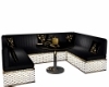 Club Booth in Black&Gold