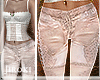 + EXOTIC, patchwork pant
