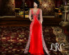 Red Satin Gala Gown