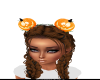 flashin headband pumpkin