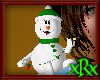 Snowman Pet Grn w/Lights