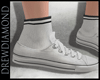 Dd- Sneakers Socks white