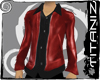 TLeather Jacket Red