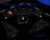 Master's Blue Rose Couch
