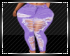 Lilac Ripped Jeans Med