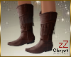 cK Cowgirl Boots Brown