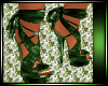 green camo heels