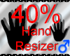 *M* Hand Scaler 40%