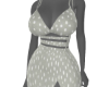 Gray Spotted Dress DQJ