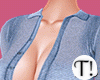 T! Ice Blue Denim Dress