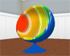 Rainbow Sphere Chair