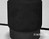 Black Puff Chair