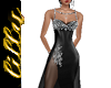 Black evening dress