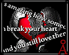 ÅK:Broken heart sticker