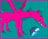 Pink and Aqua Dragon