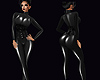 Black Latex Med wCincher