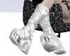 White Chrome boots