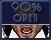 Open Mouth 90%