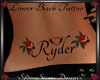 Ryder~Lower Back Tattoo