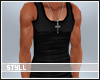 [S] Tank top.Blk