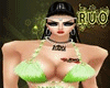 {R}Xam Green Bikini