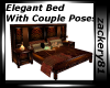 Elegant Bed with Poses
