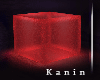 Neon Cube Red