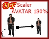 Scaler Avatar 180%