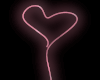 Neon Pink Heart