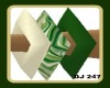 rt Green&Cream Bracelets