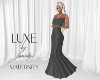 LUXE 3m-6m Gown Grey