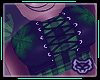 ! St Patrick Plaid Top