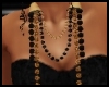 Black/Gold Beads 