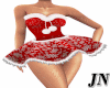 J* Santa Short Dress