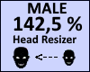 Head Scaler 142,5% Male