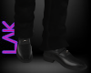 Matt's black shoes