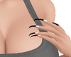Black French Tips !