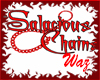 !W Salcious Chains Sign