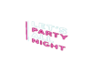 sign /lets party