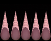 pink croc stilettos